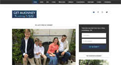 Desktop Screenshot of getmckinney.com